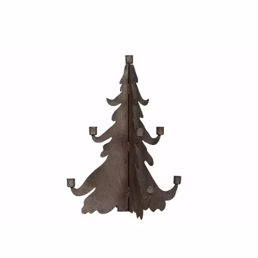 Ljusstake Gran metall 34x47cm