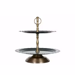 Våningsfat Qute Emalj Callow Ø33x33 cm