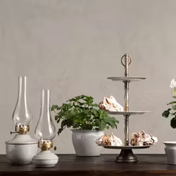 Våningsfat Rand Emalj Stone Ø25x45cm