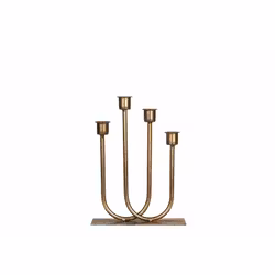 Ljusstake 4 arm G.Brun 18x7x24,5 cm