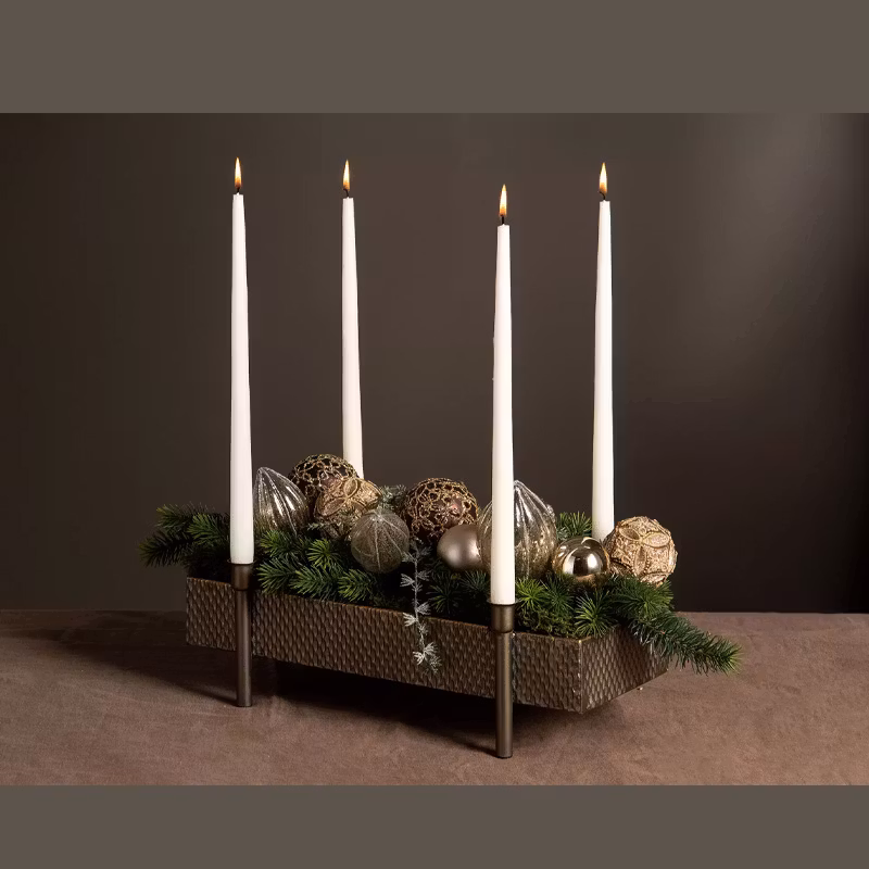 Ljusstake Box Antik Mässing