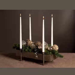 Ljusstake Box Antik Mässing