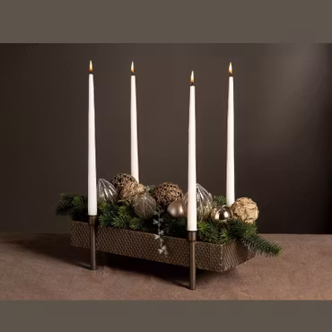 Ljusstake Box Antik Mässing