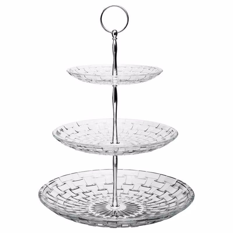 Glitter Kakfat 3 Våningar