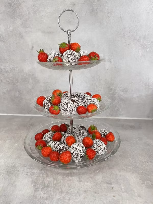 Glitter Kakfat 3 Våningar