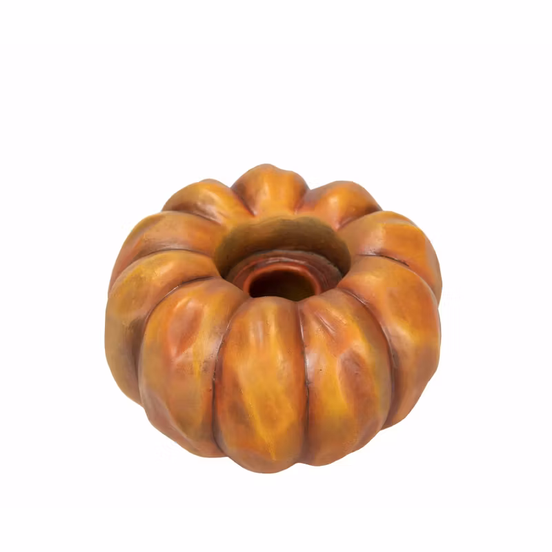 Ljuslykta Pumpa Orange Poly