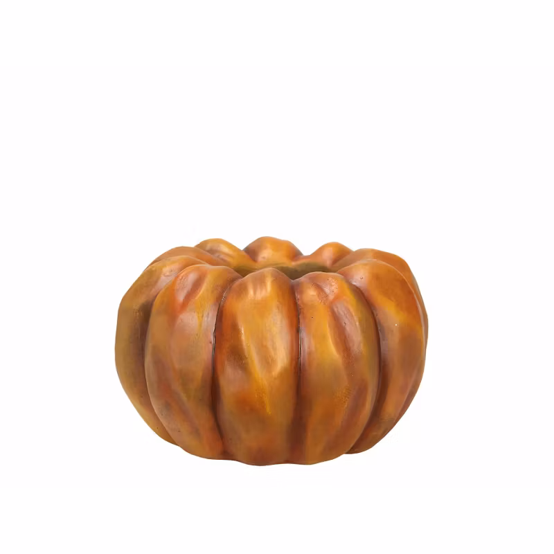 Ljuslykta Pumpa Orange Poly