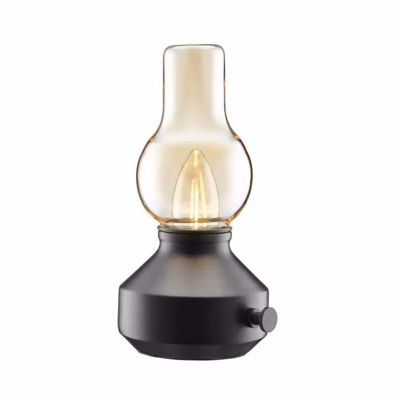 bordslampa Glimt Svart 21 cm