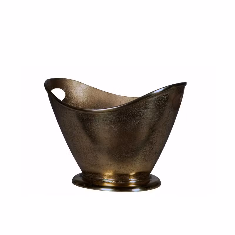 Iskylare Flow bränd mässing 36x25x25,5cm