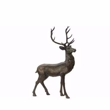 Hjort Stor poly 81x46x130cm