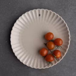 Assiett FLORA Beige 20 cm