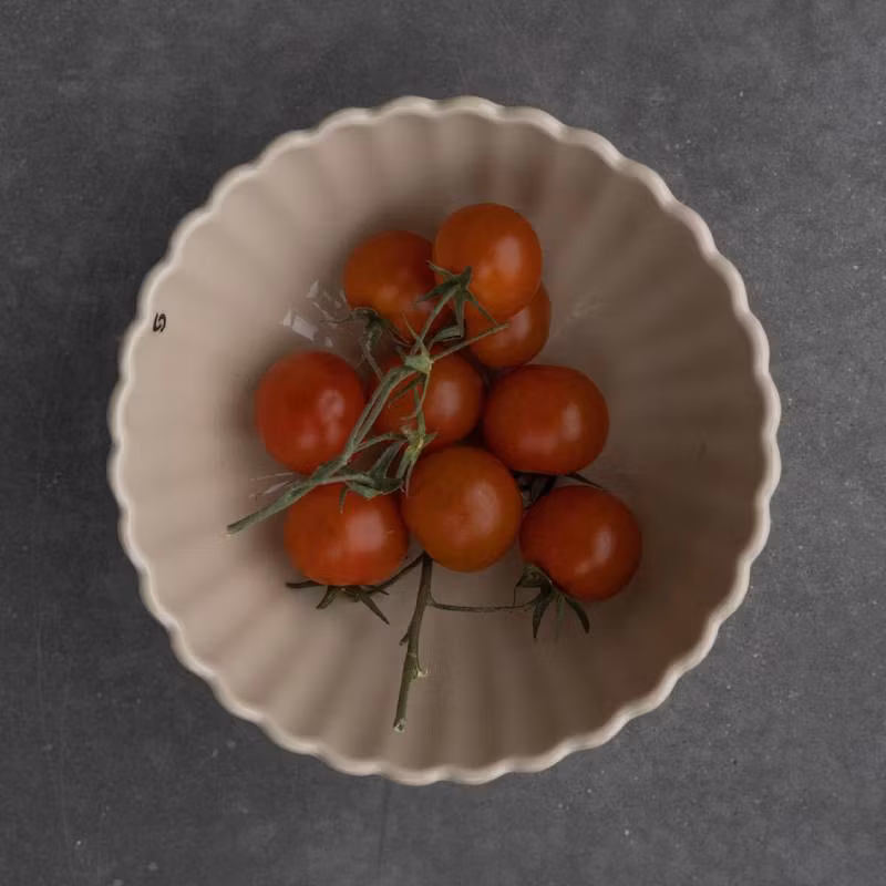 Skål FLORA Beige 15 cm