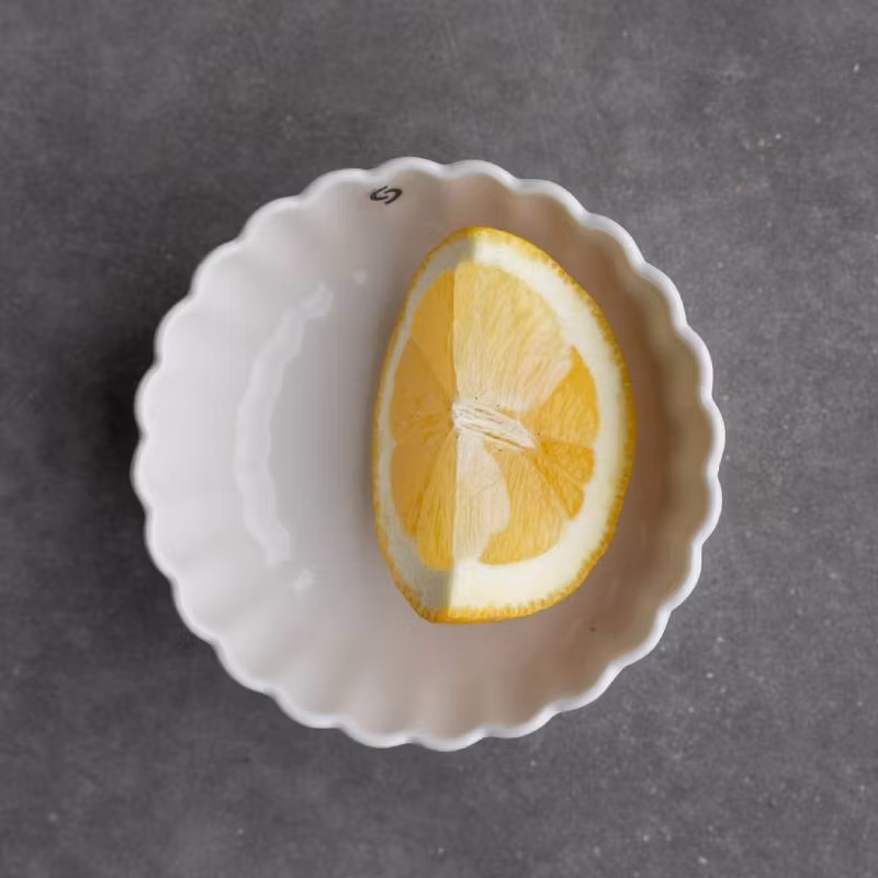 Miniskål FLORA Vit 10 cm