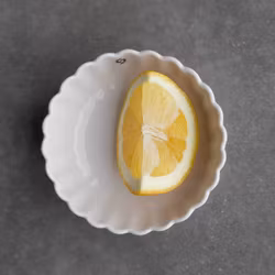 Miniskål FLORA Vit 10 cm