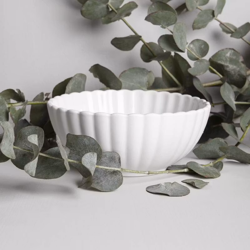 Skål FLORA Vit 15 cm