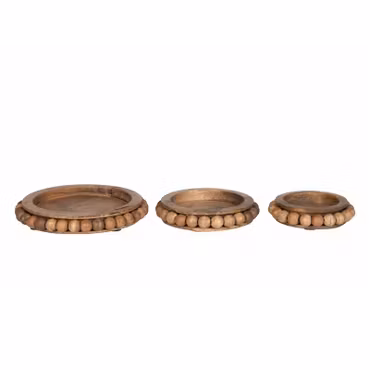 Fat Marble Trä Brun 3 Pack