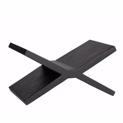 Bokhållare Svart Poly