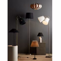 Amy Golvfot Krom 130 cm