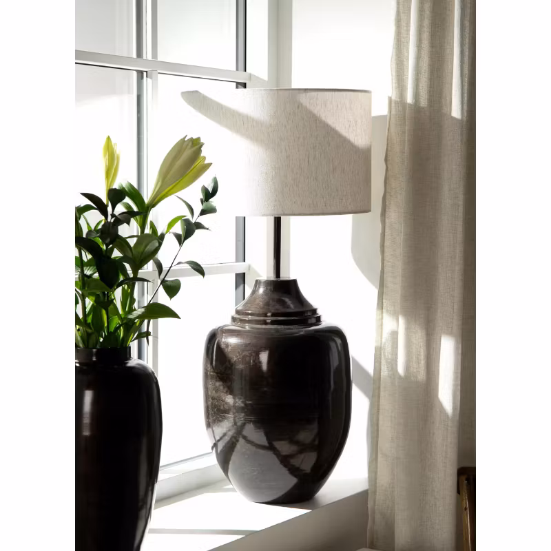 Lampfot Charm Grey Onyx