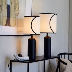 Riley bordslampa inkl Ava skärm 45cm - 52cm