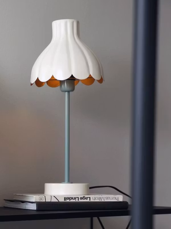 Wera bordslampa Offwhite/grön 47cm