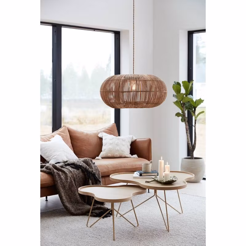 Zuri Taklampa Natur 61cm