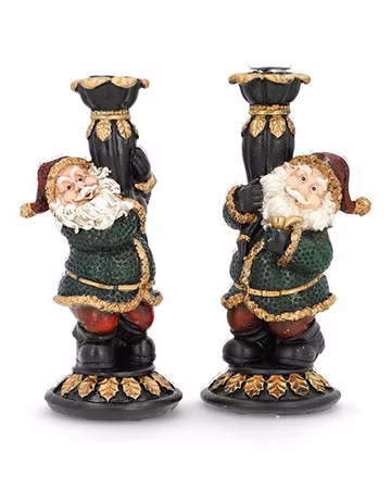 Ljusstake Tomte Claus Mix