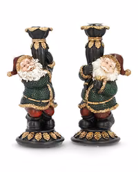 Ljusstake Tomte Claus Mix