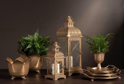 Kruka Solo Guld Metall