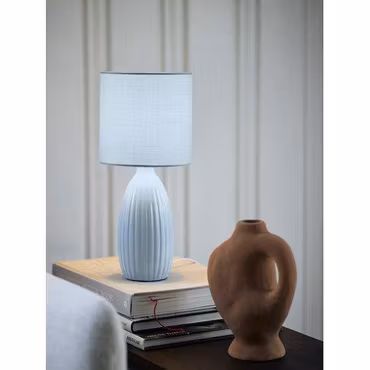 Uno bordslampa Grå/blå 37cm