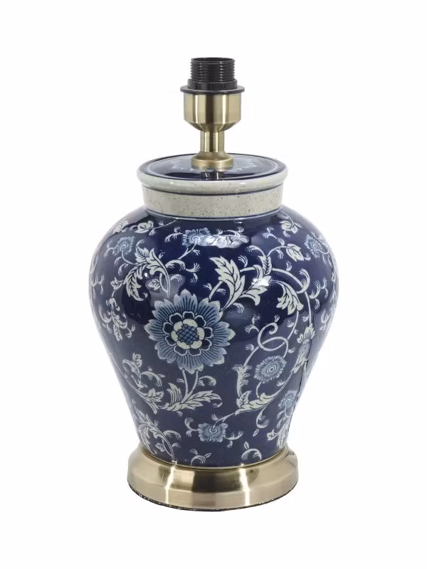 Fang Hong Lampfot Mörkblå 38cm