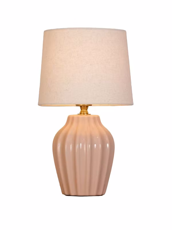 Bordslampa LYON 31 cm Pink