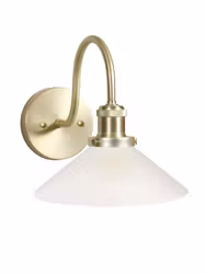 August VägglampaIP23 – Opal 25cm IP23 – White