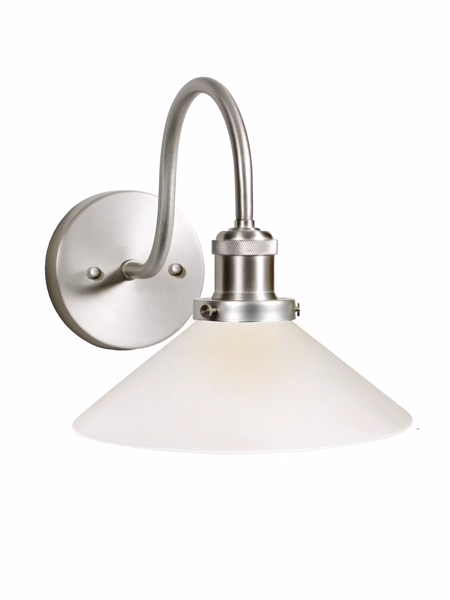August VägglampaIP23 – Opal Krom 25cm – White