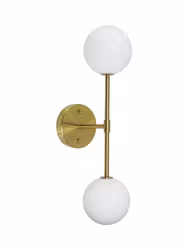 Sigma D vägglampa – Guld Opal, 49cm – Gold