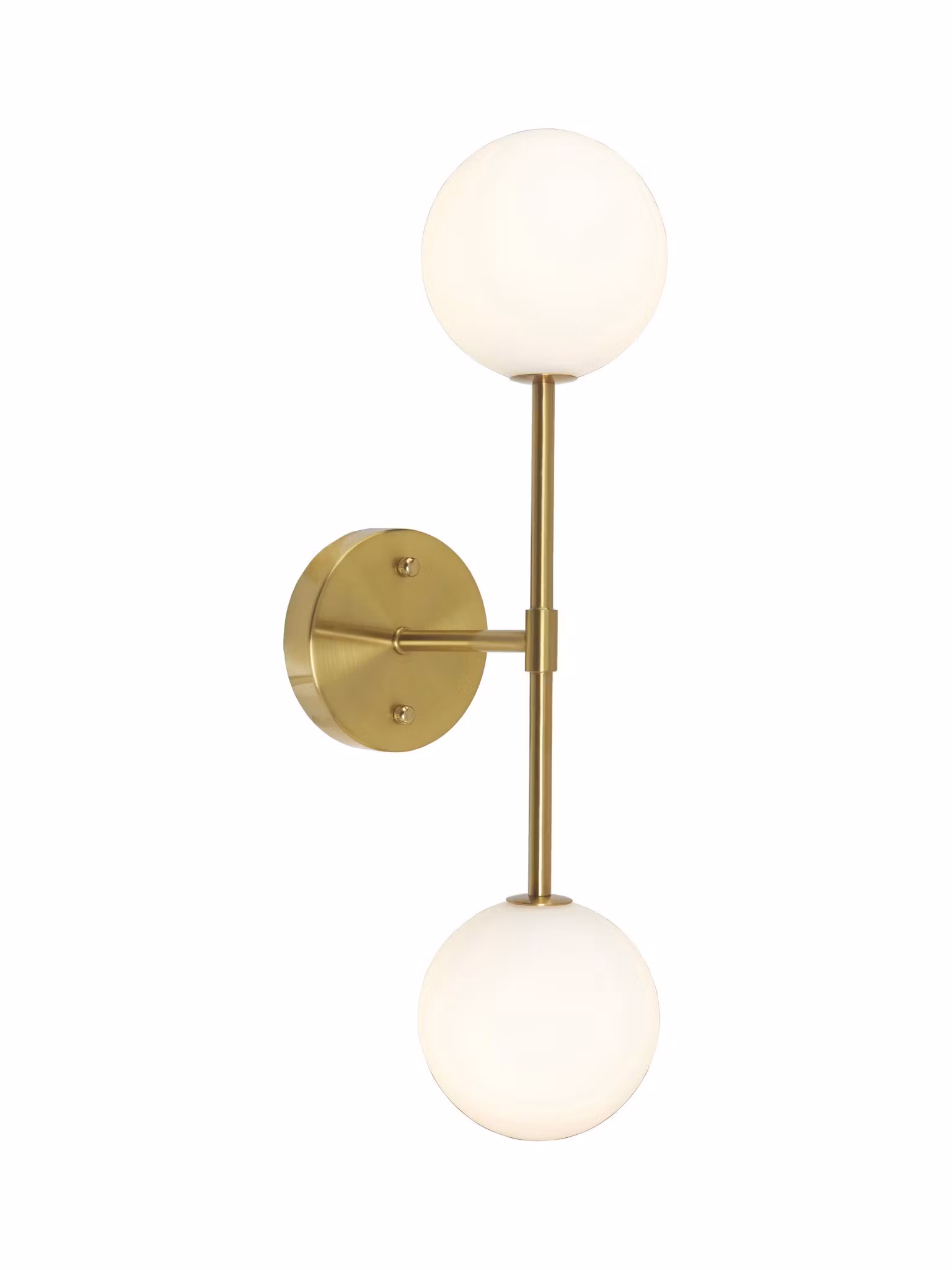 Sigma D vägglampa – Guld Opal, 49cm – Gold