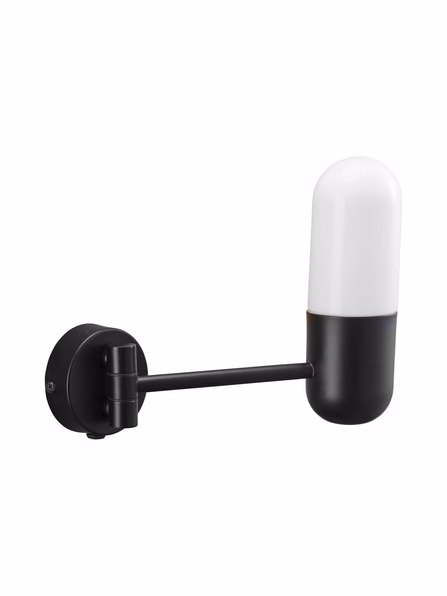 Zeta Vägglampa IP44 – Mattsvart 23cm – Black