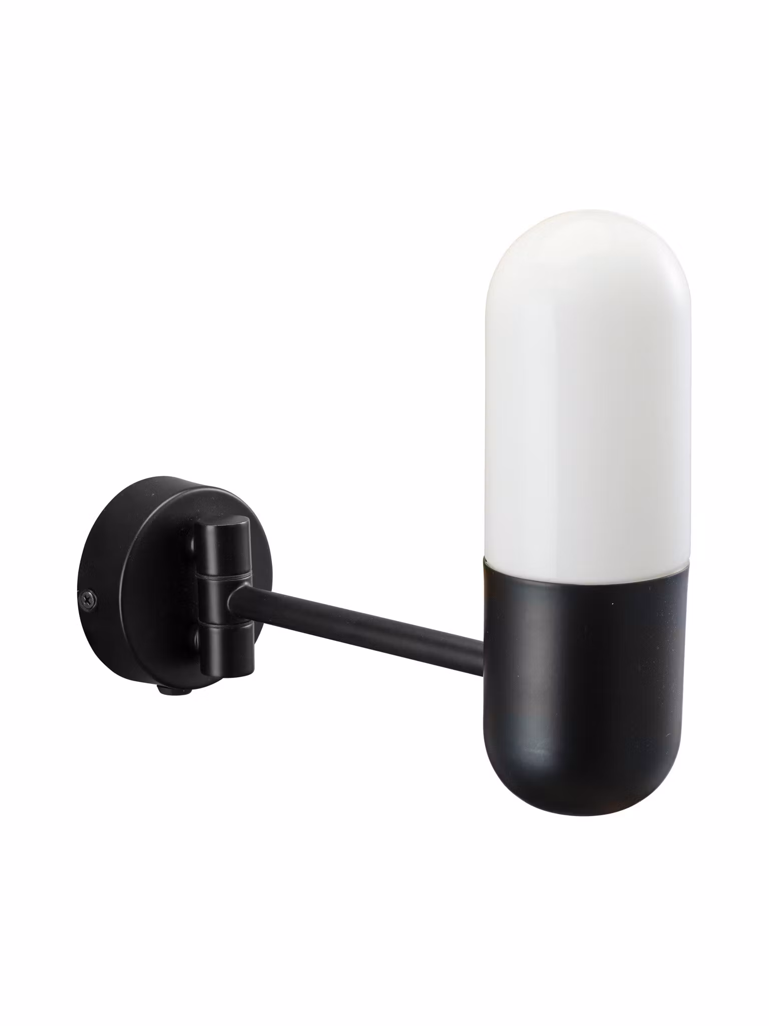 Zeta Vägglampa IP44 – Mattsvart 23cm – Black
