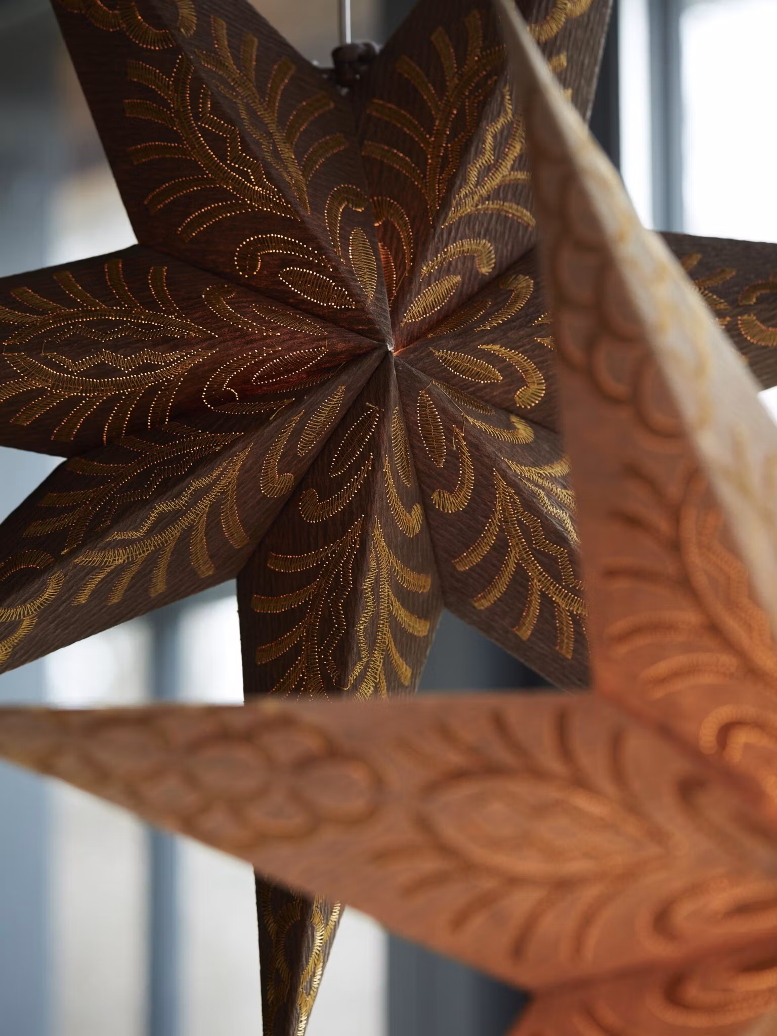 Celeste star – Brown gold 60cm – Brown