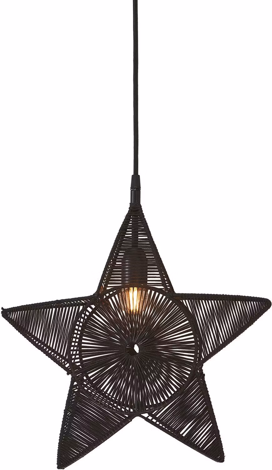 Regina Star – Svart 40cm – Black