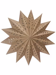 Alfa Julstjärna – Brun 50cm – Brown
