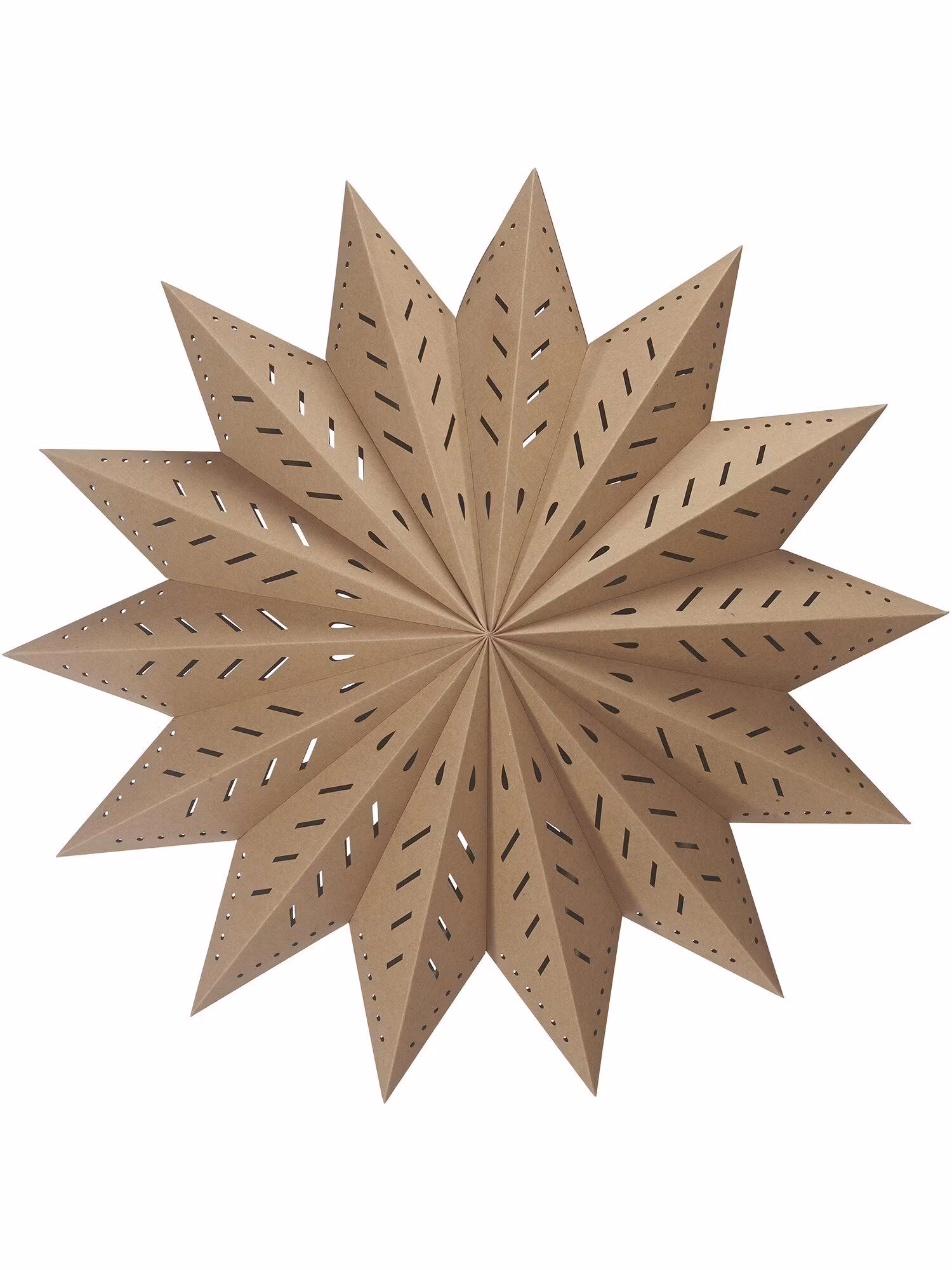 Alfa Julstjärna – Brun 60cm – Brown