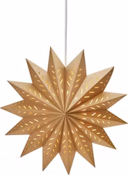 Alfa Julstjärna – Brun 60cm – Brown