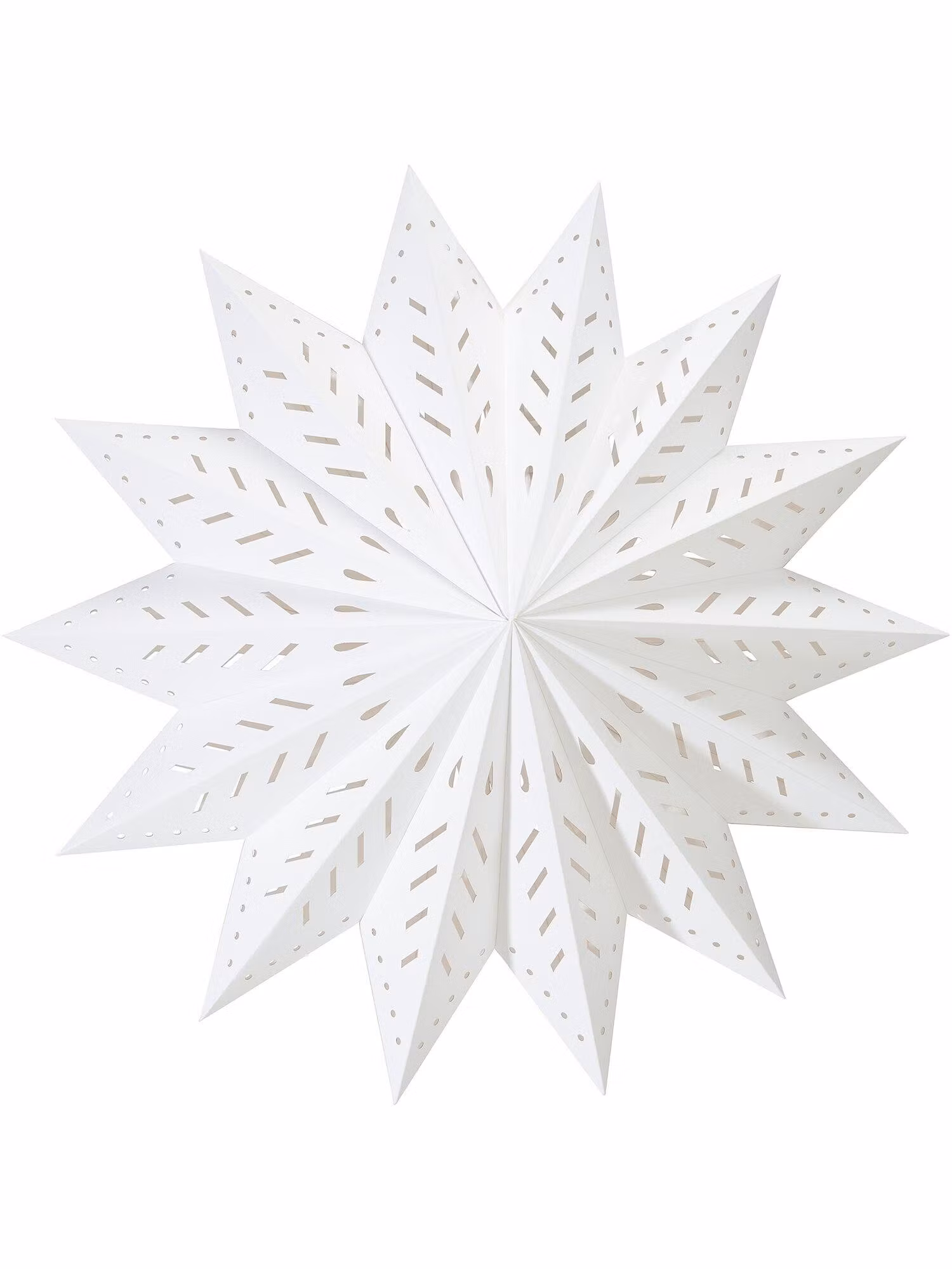 Alfa Julstjärna – Vit 60cm – White
