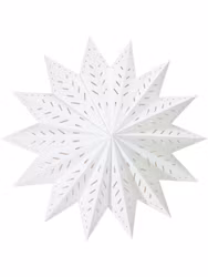 Alfa Julstjärna – Vit 60cm – White