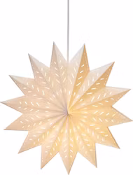 Alfa Julstjärna – Vit 60cm – White