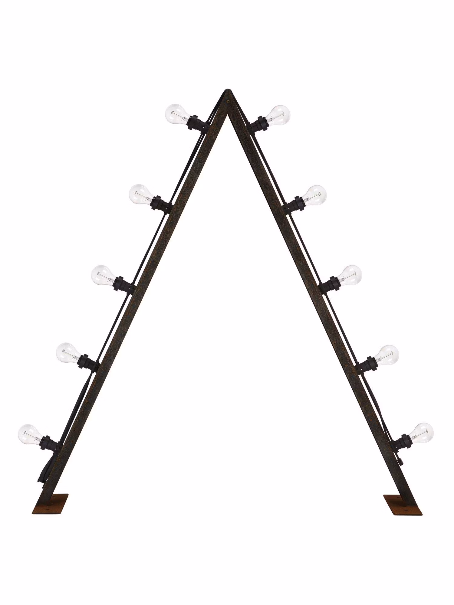 Bright Ljusstake – Outdoor Corten 120cm – Transparent