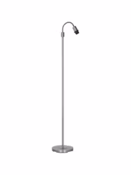 Amy Golvfot Flex1 – Krom 150 cm – Silver