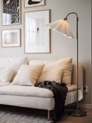 Amy Golvfot Flex1 – Krom 150 cm – Silver