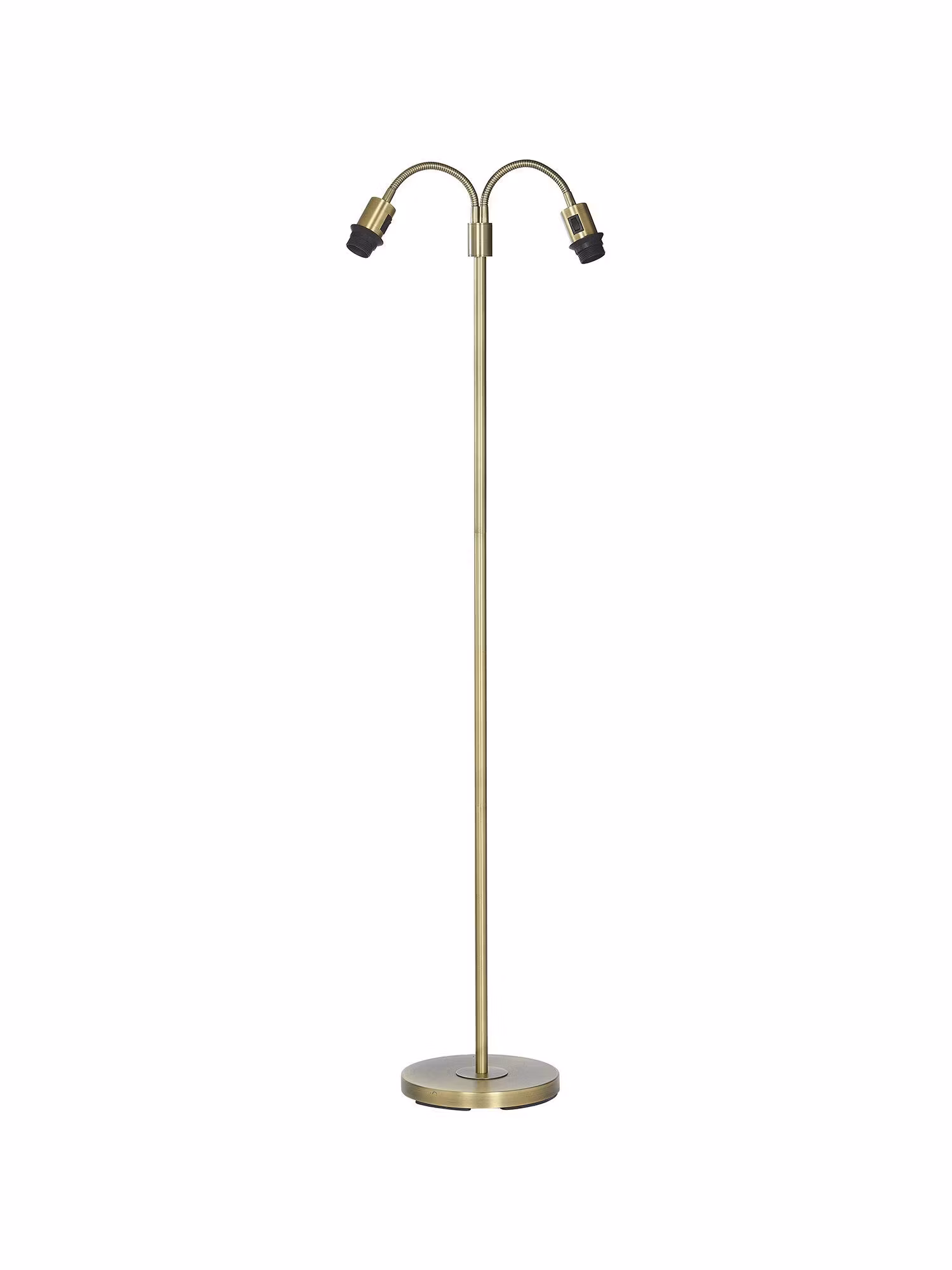 Amy Golvfot Flex2 – Antikmässing 150cm – Gold